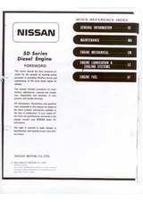 SD Series Diesel Engine Service Manual